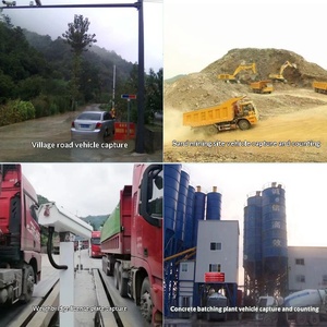 เครื่องจดจำป้ายทะเบียนออลอินวัน ความละเอียด 1080p HD ทนทานต่อสภาพอากาศ IP66 พร้อมระบบจัดเก็บข้อมูลบนคลาวด์และการ์ด <span class=keywords><strong>TF</strong></span> สำหรับสถิติการจับการเคลื่อนที่ของยานพาหนะ - Product Image 3