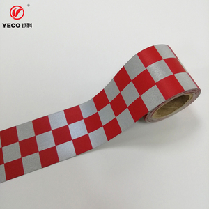 Vải Phản Quang Màu Bạc 5Cm + Màu Xanh Dương Họa Tiết Lưới Làm Việc May Vá Chất Liệu Cotton Polyester Giao Hàng Nhanh - Product Image 3