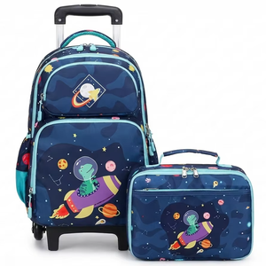 Nueva <span class=keywords><strong>Mochila</strong></span> Escolar <span class=keywords><strong>con</strong></span> <span class=keywords><strong>Ruedas</strong></span> y Estampado <span class=keywords><strong>de</strong></span> <span class=keywords><strong>Dinosaurios</strong></span> para Niños, Juego <span class=keywords><strong>de</strong></span> 3 Piezas, Ligera, Desmontable, <span class=keywords><strong>Mochila</strong></span> Escolar <span class=keywords><strong>con</strong></span> <span class=keywords><strong>Ruedas</strong></span> - Product Image 1