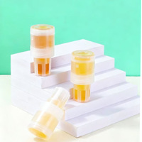 30g Portable Pratique à Transporter Sain Sans Sucre Bouteille en Plastique PET avec Bouchon Anti-Poussière Facile à Ouvrir Filtre Alimentaire de Qualité
