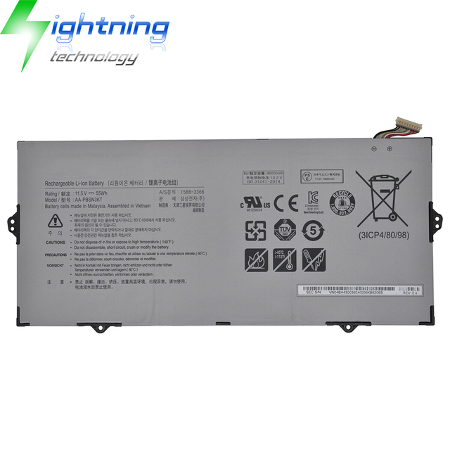 New Genuine Original AA-PBSN3KT 11.5V 55Wh Laptop Battery for Samsung NT930MBE NP930MBE NP730XBE 750XBE Notebook BA43-00392A