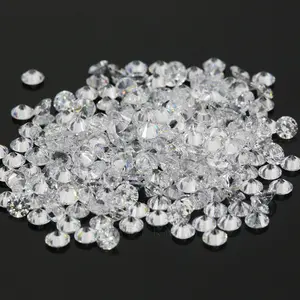 Factory Price 100% Natural Loose Melee Lab Grown Diamond 0.8mm-3.3mm Color DF VS1 HPHT Diamond Stone Ready Stock Fast Delivery