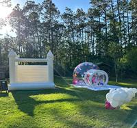 Tente à Bulles Gonflable Pvc Globe Clair Transparent Igloo Dôme Tente Camping En Plein Air Événement Fête De Mariage Gonflable Maison À Bulles