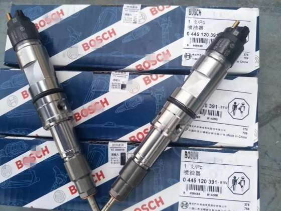 Genuine New Diesel Fuel Injector 0445120391 Common Rial Injector 0 445 120 391 for WEICHAI