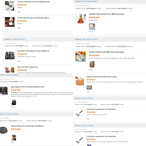 Ngoài Trời Bbq xách tay bằng gỗ xử lý mở rộng thép không gỉ xiên <span class=keywords><strong>Marshmallow</strong></span> rang thanh Kính thiên văn thịt nướng ngã ba - Product Image 3