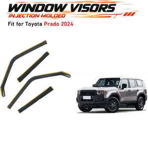 Déflecteurs de fenêtre latérale pare-pluie pour Toyota Cruiser 2019-2020 accessoires auto - Product Image 1