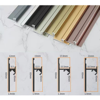 Profilé en aluminium pour bande lumineuse LED, plinthe en céramique, plinthe de sol, décoration de plinthe murale, plinthe avec éclairage LED