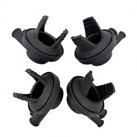 Gaine de câblage multi-trous en caoutchouc EPDM silicone étanche pour systèmes électriques automobiles et faisceaux de câbles