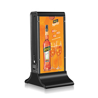 FYD-835S unique LCD écran tactile dessus de table Restaurant affichage publicitaire signalisation numérique et affichage Menu batterie batterie externe