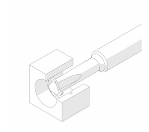OEM/ODM DIN 6535 HA <span class=keywords><strong>H6</strong></span> 65HRC AlTiN Fresa de ranurado para chaveteros de carburo sólido 5.8x0.5mm 3T Garant 208033 - Product Image 2