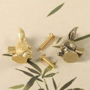 Латунная дверная ручка для шкафа - Product Image 3