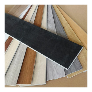 Environment Friendly Virgin Material Unilin Click Lock Stone Plastic Composite Rigid Core SPC Plank Flooring With IXPE - Product Image 1