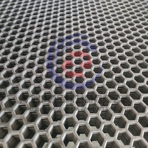 Nhà máy bán tấm kim loại đục lỗ với lỗ tùy chỉnh tấm đục lỗ mạ kẽm cho hàng rào - Product Image 2