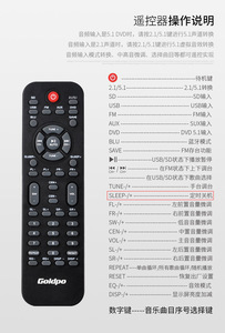 5.1Combo Nhà Thông Minh Rạp Hát Loa Siêu Trầm Gỗ Âm Thanh Vòm Chơi Nhớ Hài Loa Bluetooth Không Dây Điều Khiển Từ Xa Đài FM - Product Image 5