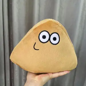 Wholesale hot selling cute pou plush Hot Game My Pet Alien Pou Plush Toy Cartoon funny pou plush sad face Action Dolls For gift