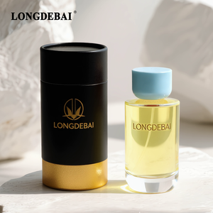 Botella de Perfume Personalizada de Lujo, 100 ml, Envase de Vidrio Cilíndrico Vacío para Fragancias, Botella de Spray con Caja y Bolsa - Product Image 4