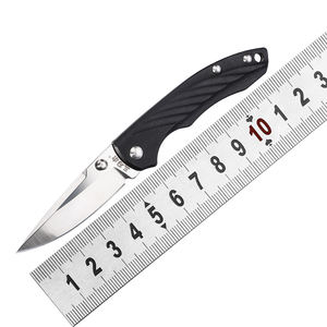 Usine professionnelle Sanrenmu OEM ODM couleur argent aluminium 4Cr15N lame en acier inoxydable couteau d'<span class=keywords><strong>okapi</strong></span> extérieur - Product Image 3