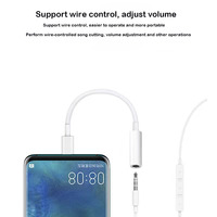 Meilleure vente Adaptateur casque de type C à 3.5mm Câble audio pour écouteurs AUX USB C Jack