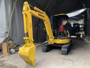 ใช้ K-Omatsu PC30 /PC35รถขุดขนาดเล็ก,รถขุดขนาดเล็ก3ตันพร้อมรางยาง - Product Image 3