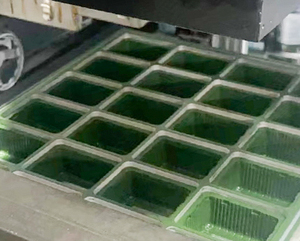 Fully Automated PVC ABS/PS/PET/PP <b>Vacuum</b> Blister Thermoforming <b>Machine</b> for Food Fast Food Coffee Cup Lid <b>Vacuum</b> <b>Packing</b> <b>Machines</b> - Product Image 5