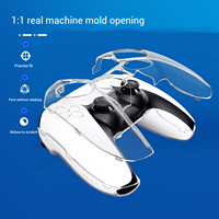 Coque de protection transparente pour manette PS5, étui de protection en cristal transparent pour PC