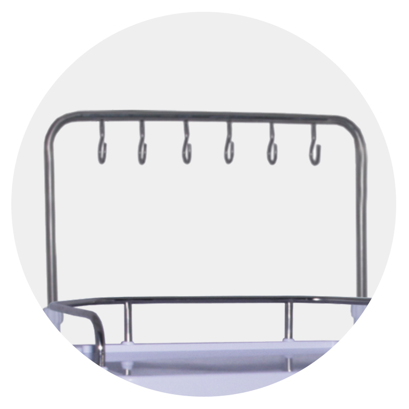 MN-IC002 Hospital Furniture Medical Infusion Trolley Treatment Cart
