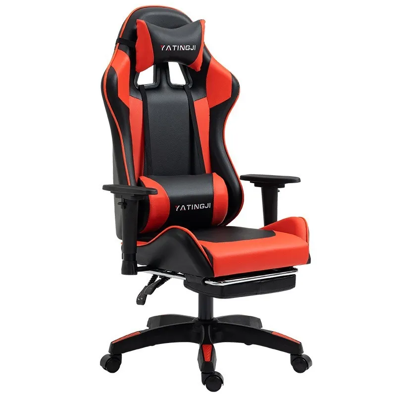 Hot Luxury giá rẻ ngả xoay chơi game ghế eSports ghế với bluetooth loa và footstool ghế máy tính