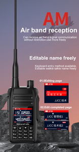 <span class=keywords><strong>Radio</strong></span> Analogica Amatoriale AM FM Personalizzata 8900 10W con Certificazione CE FCC MCD1200, Canali Esclusivi Banda Aviazione, Walkie Talkie Impermeabile IP67 - Product Image 3