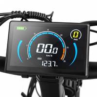 Bicicleta Eléctrica Nueva Directo de Fábrica EMOKO, 26 Pulgadas, Neumáticos Anchos, Batería de 48V 20Ah Extraíble con Llave, Doble Amortiguador