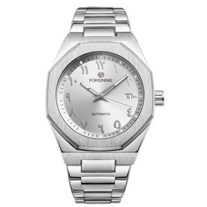 <span class=keywords><strong>Montre</strong></span> mécanique automatique pour homme, design à chiffres arabes, tendance, bleu clair, OEM 41 mm, charme, montres de luxe pour affaires, vente chaude - Product Image 5