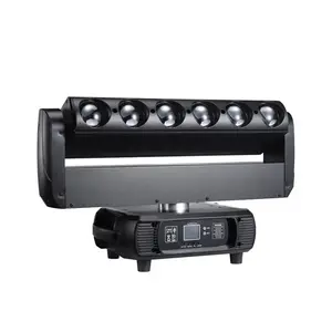 6*40w 5X60w Jalur dua sisi dudukan RGBW 4in1 Bar sorot piksel strobo LED lampu depan bergerak untuk Bar disko klub malam