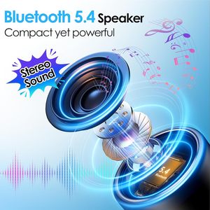 Keransean Portable Bluetooth <b>Speaker</b> <b>Mini</b> 5.4 Metal Cover Stereo Output With TWS Pairing And Noise Reduction Mic - Product Image 2