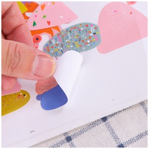 Feuilles d'autocollants décoratifs personnalisés en PVC vinyle, imperméables, avec impression mignonne, découpés, pour journal, anime et dessins animés - Product Image 5