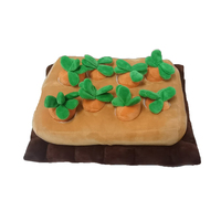 Jouet de ferme de carottes interactif tapis à priser de carottes jouet en peluche travail du nez soulagement du stress jeu de puzzle jouet d'alimentation pour animaux de compagnie
