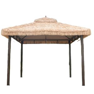 Moderner Balinesischer Outdoor-Tisch Sonnenschutz Künstlicher Rasen Strand Garten-Schirm für Garten Park Hotel - Product Image 1