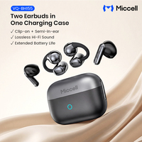 Écouteurs sans fil TWS Miccell OEM Dual avec affichage numérique pour usage quotidien et sportif