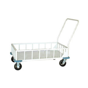 Carrito de Transporte Médico Kangli de Acero Inoxidable, 800x500x230mm, de Una Sola Capa - Product Image 3
