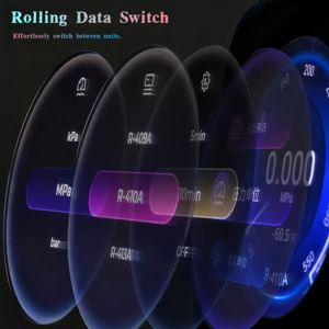 เกจวัดความดันดิจิตอล VRM2-X พร้อมจอแสดงผลสี HD - Product Image 3