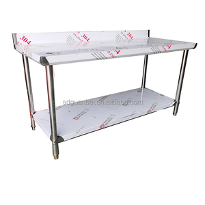 Grande vente de liquidation Table de travail en acier inoxydable Table de travail en inox Banc en acier inoxydable pour les fournitures d'hôtels et de restaurants - Product Image 6