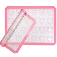 Outils de cuisson et de pâtisserie en fibre de verre et silicone noir, grand format, sur mesure, antistatiques, écologiques, antiadhésifs et résistants à la chaleur