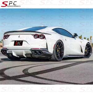Kit de carrosserie en fibre de carbone sèche SPC 812 pour Ferrari 812 Prepreg Aeokit en fibre de carbone pour 812 Superfast GTS Lip Spoiler Kit - Product Image 3