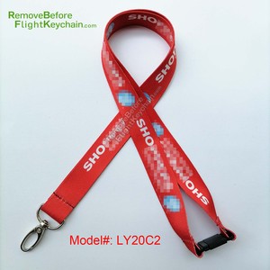 Lanières en polyester personnalisées à sublimation thermique, économiques et de qualité usine, avec <span class=keywords><strong>porte</strong></span>-badge en PVC rigide - Product Image 5