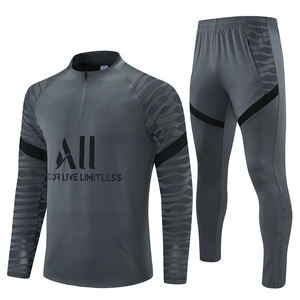 Herren Club Paris Trainings uniform Herren Trainings anzug Sets Frankreich Fußball Trainings anzüge für Herren Großhandel Marke Fußball Trainings anzug - Product Image 3