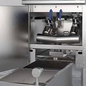 Freidoras Eléctricas Industriales Comerciales con Pantalla Táctil LCD, de Acero Inoxidable 304, para <span class=keywords><strong>Pollo</strong></span> Frito - Product Image 5