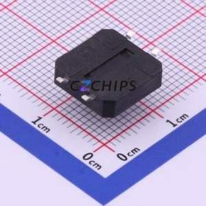 TS-1103ST-B-B Tactile Switch SMD-4P,12x12mm Switch Single Pole Single Throw Rectangle Button 1.6N Vertical Mount - Product Image 2