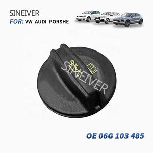 SINEIVER para Audi A3 A4 Q3L Q5L <span class=keywords><strong>Passat</strong></span> Volkswagen Golf 1,8 2,0 06G-103-485 06G103485 tapa de llenado de aceite de coche nuevo tapa de tanque de aceite de motor - Product Image 3