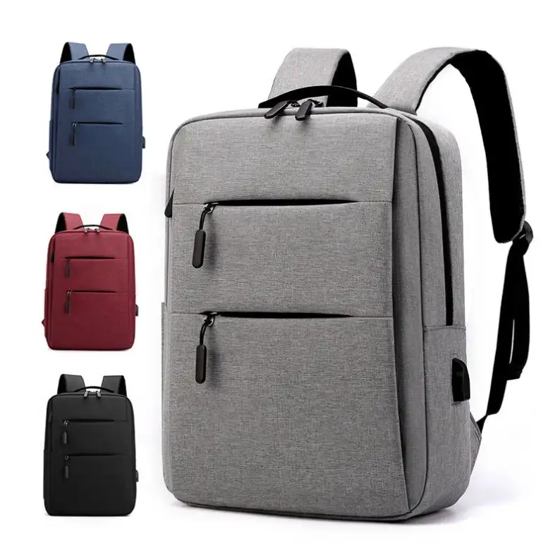 15.6 Inches College Anti-Theft Business Large Laptop Backpack Mens Backpack Luxury Nylon Polyester Laptop Bags For Computers Men