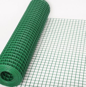 PVC Coated Welded Wire <b>Mesh</b> with Square Holes for Building Fence or Breeding Separation - Product Image 2
