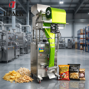 Máquina automática de envasado de gránulos de un solo cabezal, selladora de bolsas de acero inoxidable 304 para snacks, selladora de bolsas de 1 kg - Product Image 1