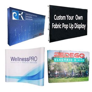 Expositor Publicitario Pop-Up de Tela Elástica con Logotipo Personalizado, Gran Venta 2025 - Product Image 1